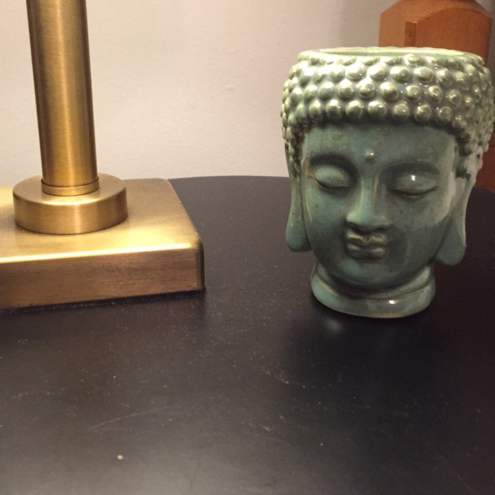 Buddha Head Candle